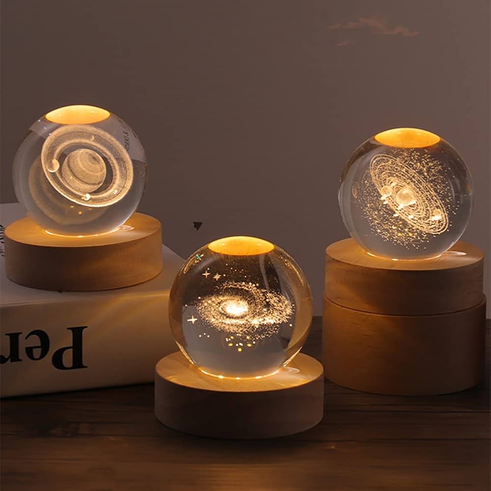CrystalGlow– Boule de Cristal Lumineuse - SMART HOME