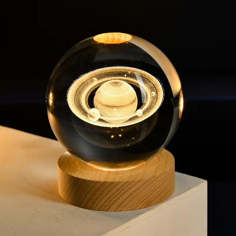 CrystalGlow– Boule de Cristal Lumineuse - SMART HOME