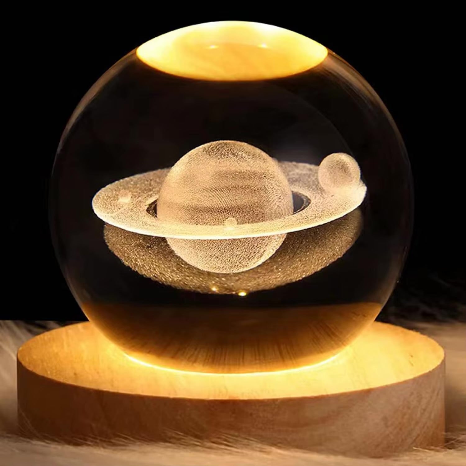 CrystalGlow– Boule de Cristal Lumineuse - SMART HOME